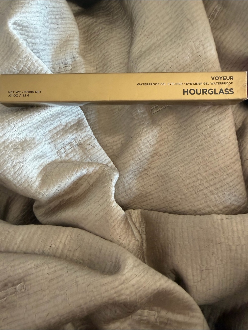 Hourglass Voyeur Waterproof Gel Eyeliner - Gold Packaging